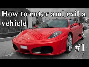 [Unity 5] Tutorial: How to enter and exit a vehicle part #1