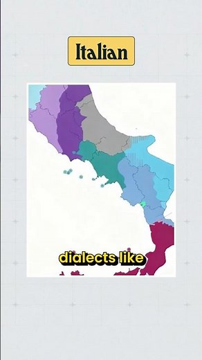 The Truth About “Italian Dialects” #history #languagelearning #shorts