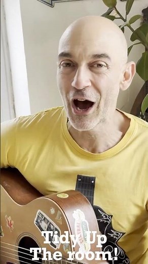 "Tidy Up Rhumba — singing it in my living room!"