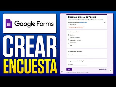 Cómo Crear una ENCUESTA en Google FORMS (2026) Fácil y Rápido