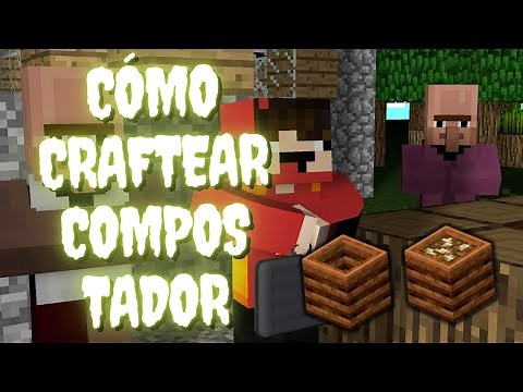 🗑 Cómo se CRAFTEA un COMPOSTADOR en MINECRAFT | +1.18