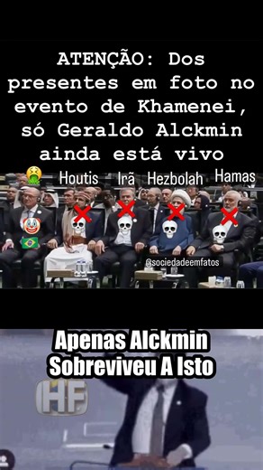Alckmin é o único vivo entre figuras históricas do Oriente Médio! 🤯
