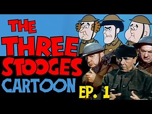 Three Stooges CARTOON - And COLOR Three Stooges - Episode. 1