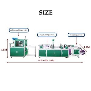 [Hot Item] Fully Automatic Biodegradable Dog Poop Bag Making Machine