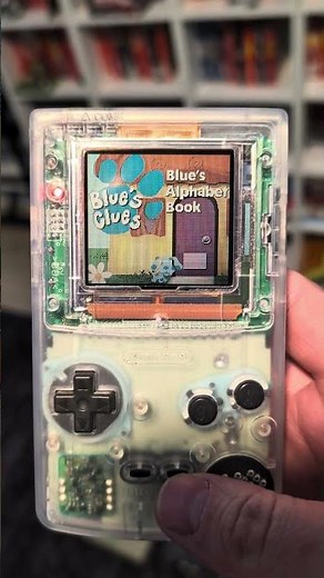 Archiving History: Blue's Clues: Blue's Alphabet Book (Game Boy) #retrogaming #gameboycolor #asmr