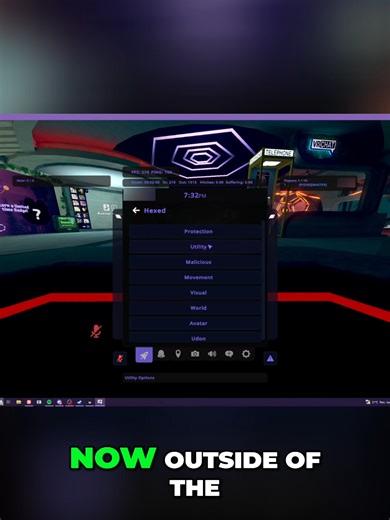 VRChat Cheat ft. hexed.cc - full video on youtube #vrchat #vrc #cheat #client #mod #hexed #hexedcc #hexedware #vrcomedy #vrcclient