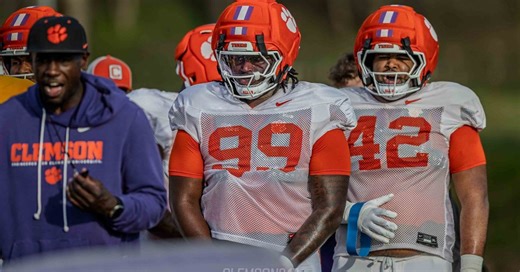GALLERY: Staff photos from Clemson football's fifth practice of the spring