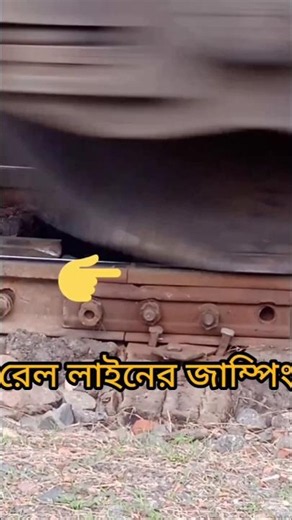 Rail Joint Jumping Sound While Train Running | Clickety-Clack Track Experience #shorts #railways