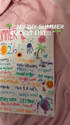 MY BUCKET LIST