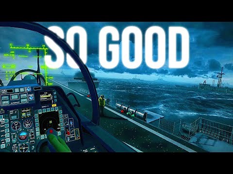 Battlefield 3's Jet Mission brought to life in VR - VTOL VR T-55 Tyro