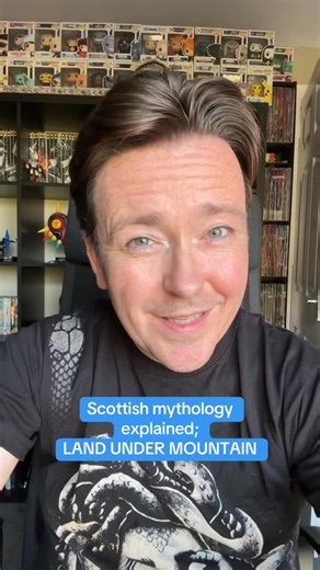 3.8K views · 2.9K reactions | Land under mountain is one of the other worlds of fairy mythology, where time passes quickly and the sun never sets. #scotland #scottishculture #fairy #mythology #folklore | Kenny Boyle - Actor and Playwright | Facebook