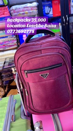Laptop bags at 35,000 Location Entebbe Baita 0708087775 #backtoschool backpacks #entebbe