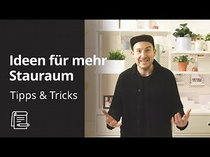 Stauraum schaffen | IKEA Tipps & Tricks