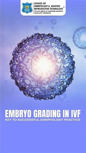 Embryo Grading Explained | Learn IVF Embryology Skills at SEART | Clinical Embryology Training