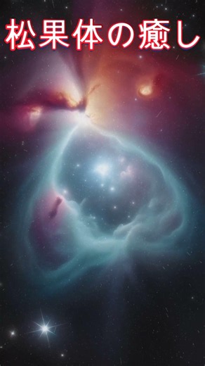 【宇宙の周波数】松果体の石灰化の除去と脳のリラクゼーション ＃shorts #開運 #meditationmusic #space #ソルフェジオ周波数 #月のテンポ