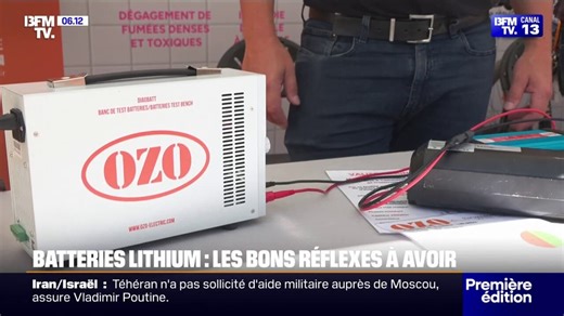 Batteries au lithium: selon une étude d'"Assurance Prévention", 84% des Français adoptent fréquemment des comportements à risque