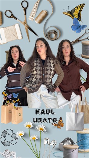 Ok, non il mio best thrift haul ever, non ero sicura di pubblicarlo questo video ma anche questo fa parte del gioco, a volte si trovano chicche, a volte solo basics… le cose che ho preso mi piacciono molto anche se alcune solo per il colore, so che non ho trovato nulla di incredibile però sono tutti capi che userò un sacco a parte quelli che non mi stanno e che metterò su vinted✨ #thriftfinds #secondhandstyle #upcycledfashion #slowfashion #vintagevibes | Emanuela Marchisio