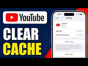 How To Clear/Remove Youtube Cache On iPhone - Clean YouTube App