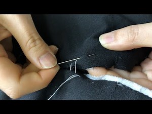 衣服破了不要丢，奶奶教我隐形无痕缝法，缝好了无痕迹，一学就会