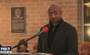 19 Buddhist Monks held a peace rally in Decatur- during a 2,300 mile journey from Texas to Washington D.C. Thousands of people showed up. #buddisttemple #monks #peacewalk #buddhistmonks #fox5atlanta | Larry Spruill Reports