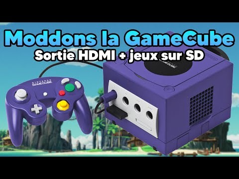 Moddons une GameCube : jeux sur carte SD avec Flippy Drive et sortie HDMI