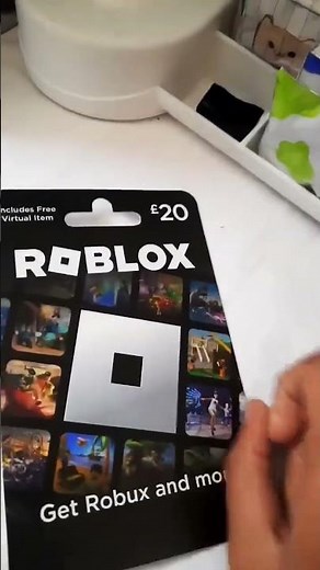 Roblox Robux Card Reveal 🎮💥 (Super Clean Scratch)