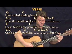 Hunger Strike (Temple of the Dog) Fingerstyle Guitar Cover Lesson in G with Chords/Lyrics