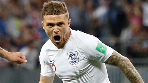 World Cup 2018: Kieran Trippier gives England an early lead against Croatia with a stunning free-kick
