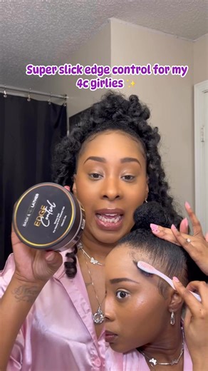 I have always been on the hunt for good edge control … until now !! This edge control by BASK & LATHER 💕 #edgecontrol #EdgeControlGoals #baskandlather | Home With Coiya