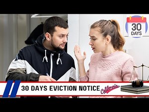 URGENT: California 30 Days Eviction Notice Explained | What Tenants & Landlords MUST Know 2024