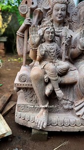 At The Stone Studio, devotion meets artistry in our exclusive 3ft Shiv Parivar statue, hand-carved in stone with unmatched precision and care. This masterpiece beautifully brings together Lord Shiva, Goddess Parvati, and Lord Ganesha — a symbol of divine unity, family, and blessings. Every detail, from the serene expressions to the fine carvings, radiates grace, strength, and eternal harmony. Perfect for temples, home sanctuaries, and spiritual spaces, this one-of-a-kind creation is more than a 