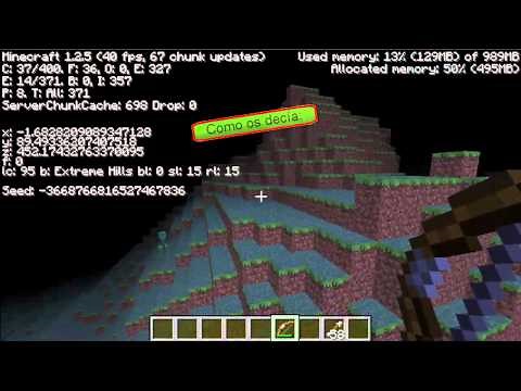 Tutorial Minecraft, botones especiales.