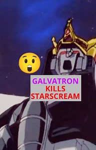 What did you guys think of Galvatron killing Starscream in the Transformers movie? After Megatron was critically wounded by Optimus Prime, Starscream wasted no time taking his place as leader of the Decepticons. Unfortunately for Starscream, Megatron was repaired by Unicron who turned him into the upgraded Galvatron. Starscream is briefly crowned as the new leader until Galvatron suddenly crashes the ceremony. Galvatron then transforms into a laser turret and reduces Starscream to a pile of ash.