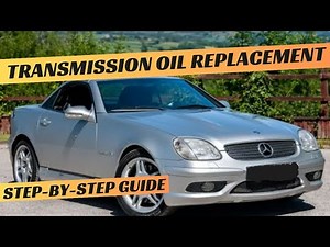 Mercedes SLK R170 5G-Tronic Transmission Fluid replacement 722.6