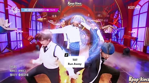 TXT 'Run Away' Full Version on YouTube