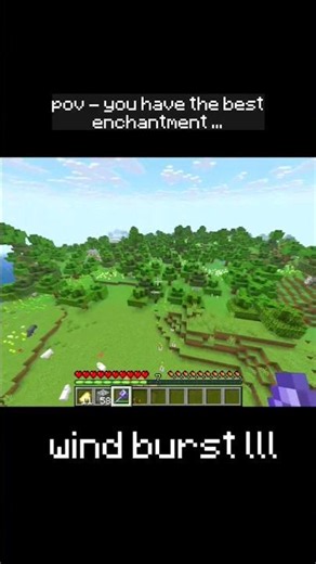 POV: You Have the BEST Enchantment 😳✨ | Minecraft #minecraft