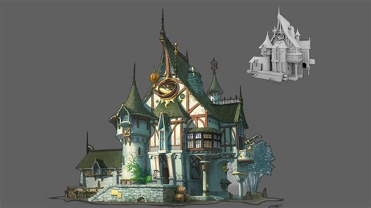 【maya 场景建模】梦幻小屋场景建模，零基础建模案例教程，手把手带你打造梦幻小屋，开启创意建模之旅。