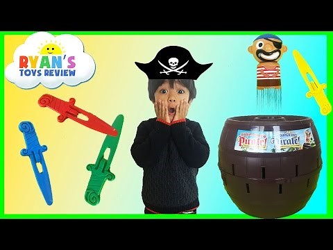Tomy Toys Super Pop Up Pirate game for kids!