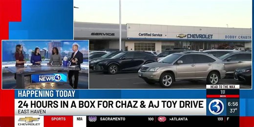 Scot Haney's going in a box for 24 hours