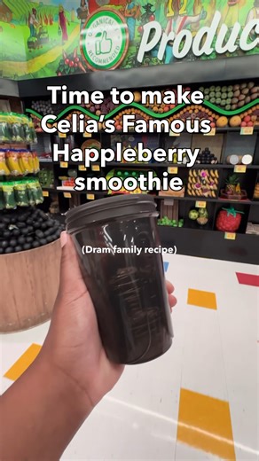 Start your day off right with Celia’s Famous Happleberry Smoothie! A little sweet, a little tangy, a little chewy. Get all the nutrients you need to have an exquisite day! | Omega Mart