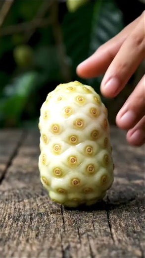 watch till the noni fruit cuts open ASMR