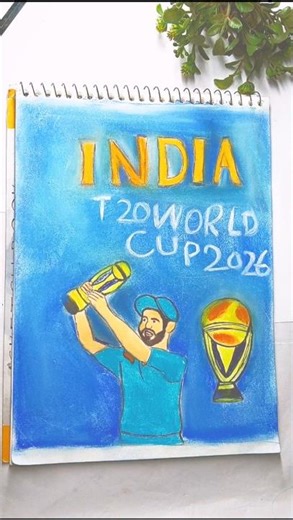 T20 World Cup🏆 winner #art #shorts #india #trending #viral #youtubeshorts #shortsfeed #t20worldcup