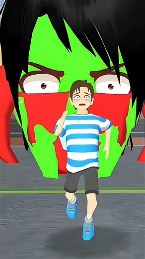 Yuta saw the zombie 🧟‍♂️🧟‍♂️ | Sakura school simulator #sss #unfrezzmyaccount #shortvideo #trending