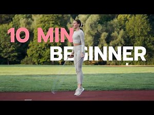 10 MIN BEGINNER FRIENDLY JUMP ROPE WORKOUT / WEIGHTED ROPE