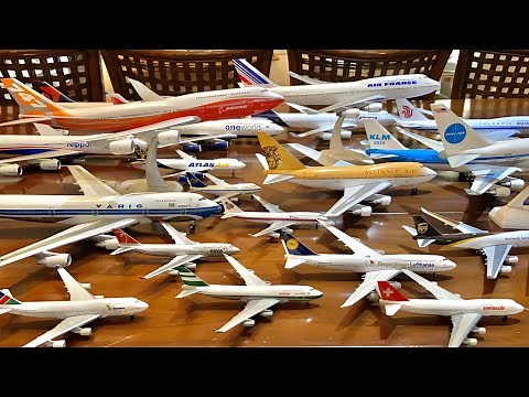 HUGE Boeing 747 Model collection