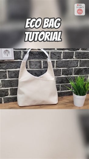 #sewingtutorial ECO bag tutorial #diy at home