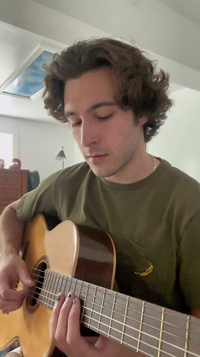 Bug Collector Kid Plays Acoustic Guitar Cover | Aruarian Dance by Nujabes
