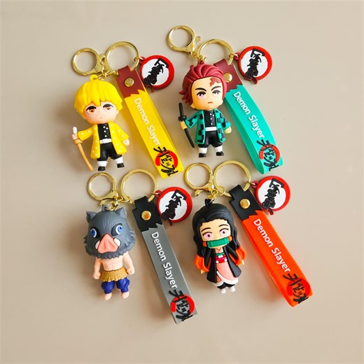 Japanese Anime Keychain, Anime Character Charm for Bags and Keys, Japanese Manga Keyring, Gift for Anime Lovers, Japanese Cartoon Accessory - Etsy