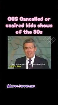 CBS Cancelled Cartoons #saturdaymorningcartoons