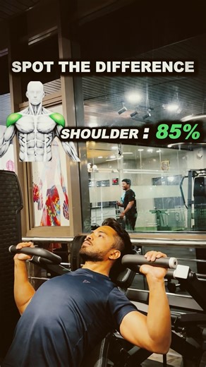 How to Grow Shoulders Fast with Machine Shoulder Press| Best Shoulder Workout #shorts #workouttips